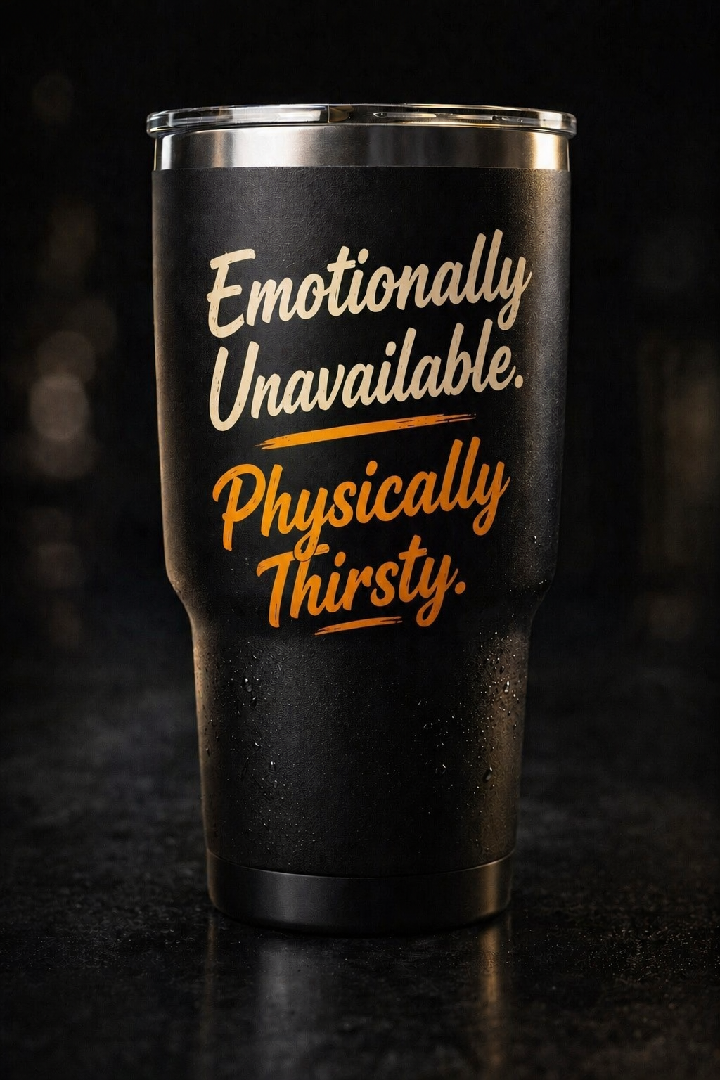 30oz Black Tumbler – Your Daily Carry