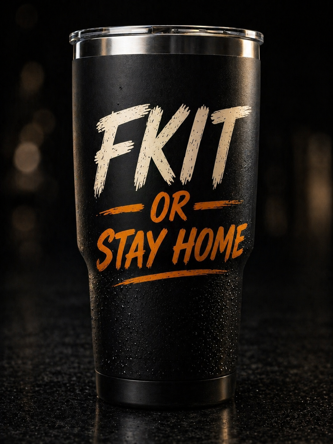 30oz Black Tumbler – Your Daily Carry