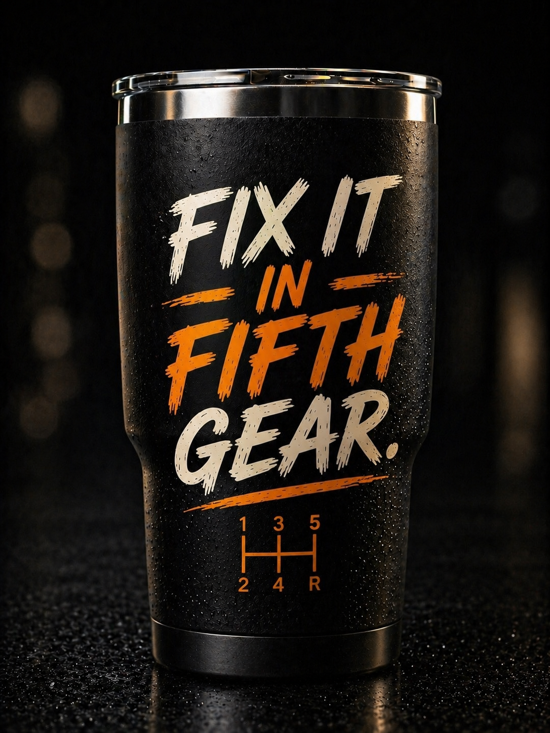 30oz Black Tumbler – Your Daily Carry