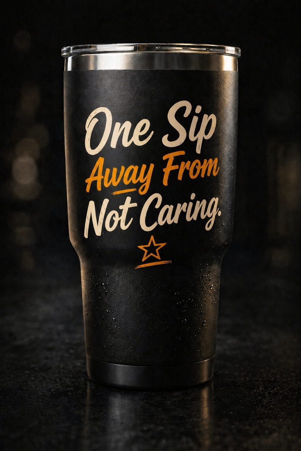 30oz Black Tumbler – Your Daily Carry