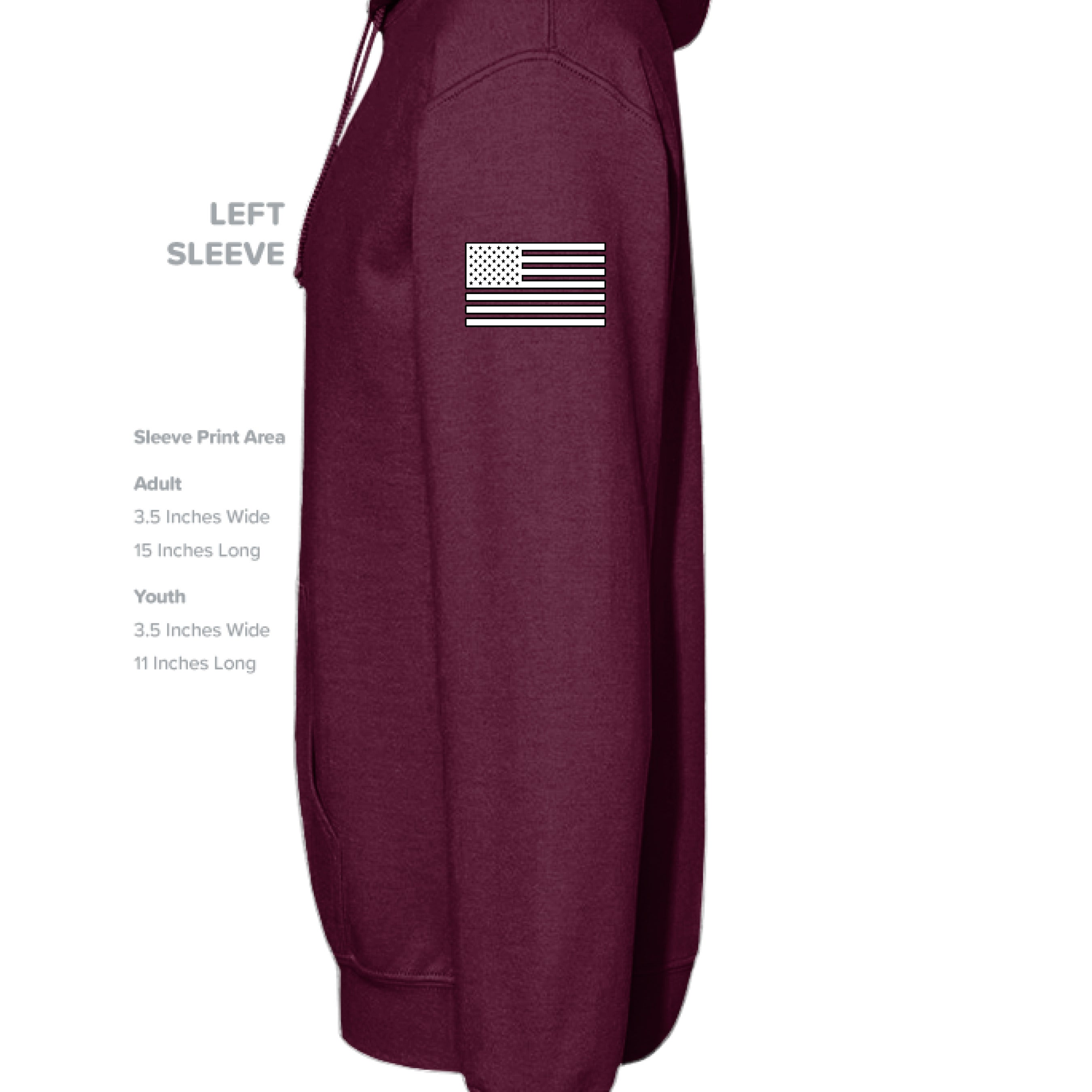 MAROON - SLEEVE_LEFT