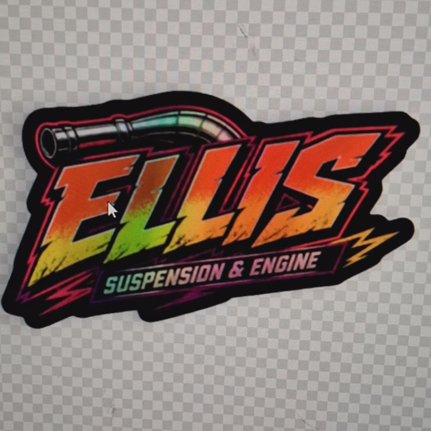 ELLIS DIE CUT STICKERS (100 STICKERS)