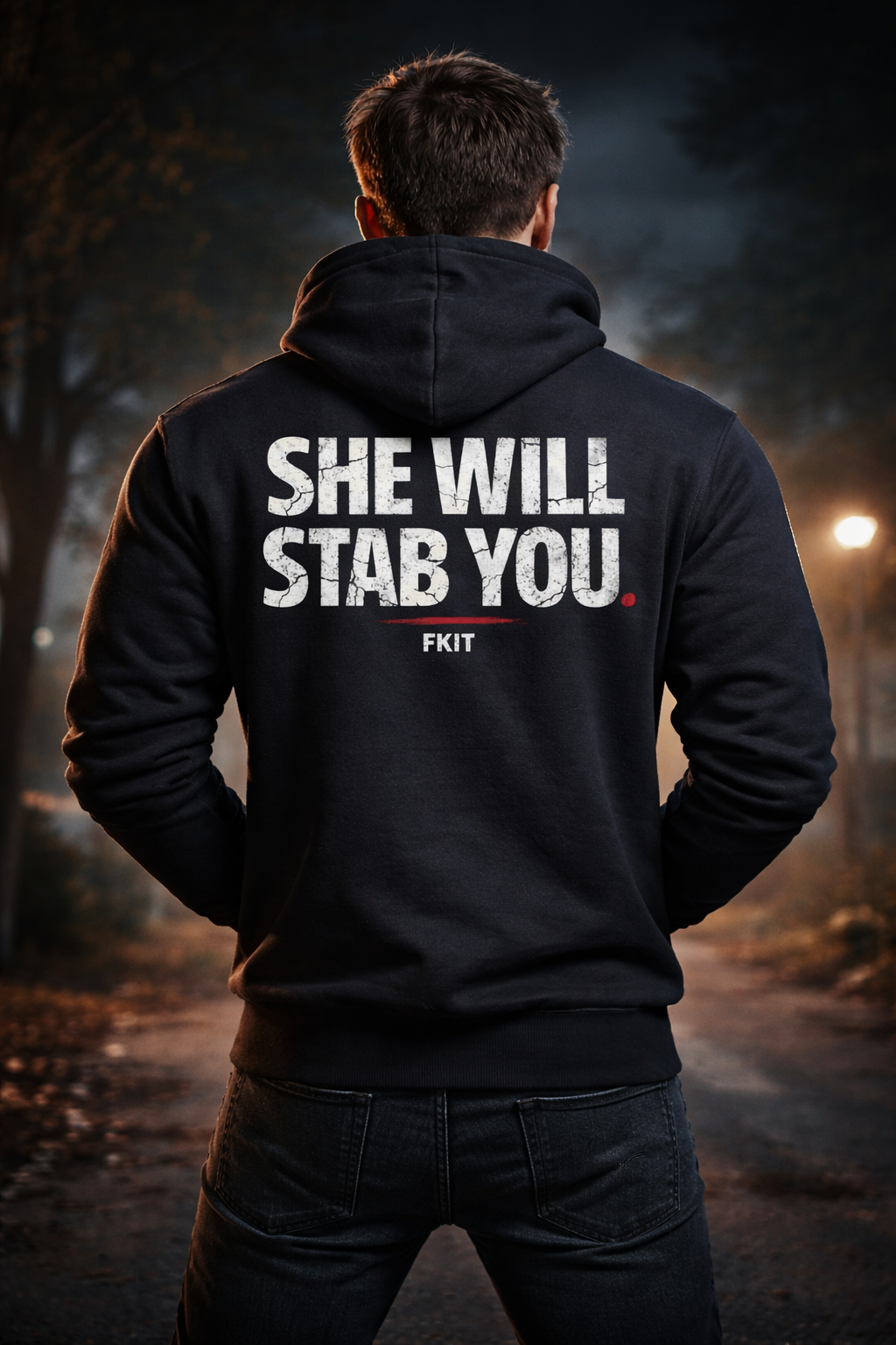 SHE WILL STAB YOU - HOODIE